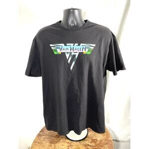 Van Halen Graphic Band T Shirt XL Black Rock Tee